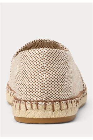 Cameryn Logo-Espadrilles-Flat-Crs Dye Cnv/Smthclf LAUREN RALPH LAUREN | Espadrillas | 802P09065002